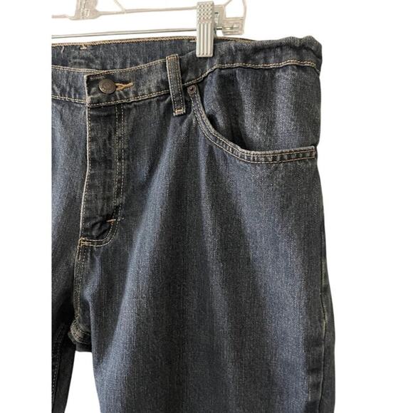 Mens Magellan Bootcut Relaxed Jeans Size 38 x 30 Medium‎ Wash - Picture 3 of 6